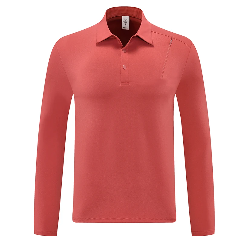 Men's Outdoor Sports Long Sleeve Polo Shirt with Zipper Accent Collar Quick - Dry Breathable Casual Top
Men's Outdoor Sports Long Sleeve Polo Shirt with Zipper Accent Collar Quick - Dry Breathable Casual Top