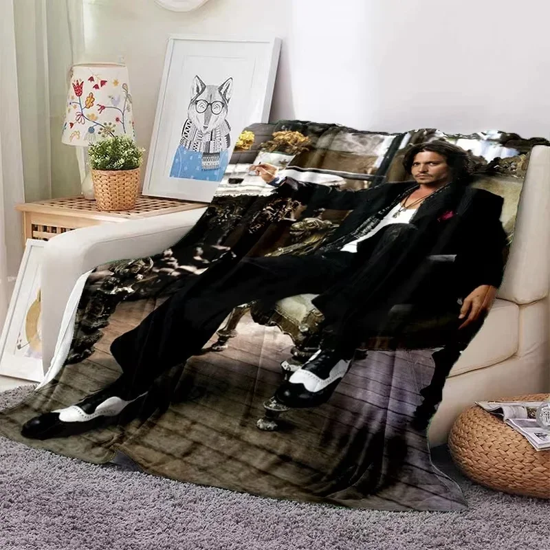 3D Printing Star J-Johnny Depp Soft Blankets,Keep Warm Throw Blanket Comfortable Blanket for Picnic Beds Sofa Home Bedroom Gift
3D Printing Star J-Johnny Depp Soft Blankets,Keep Warm Throw Blanket Comfortable Blanket for Picnic Beds Sofa Home Bedroom Gift
