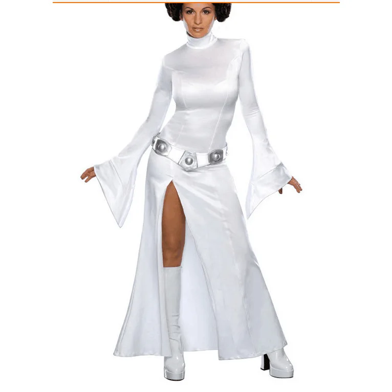Белый длинный костюм Dr Leia Princ для косплея на Хэллоуин, костюм для взрослых, традиционный китайский костюм, сценический перфор...
Белый длинный костюм Dr Leia Princ для косплея на Хэллоуин, костюм для взрослых, традиционный китайский костюм, сценический перфор...