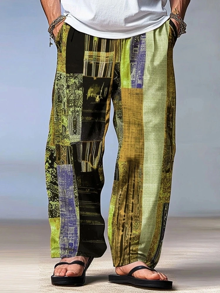 Men's and Women's Long Pants Beach Pants Stretch Summer 3D Printed Striped Pattern Printed Geometric Comfortable Casual Pants
Men's and Women's Long Pants Beach Pants Stretch Summer 3D Printed Striped Pattern Printed Geometric Comfortable Casual Pants