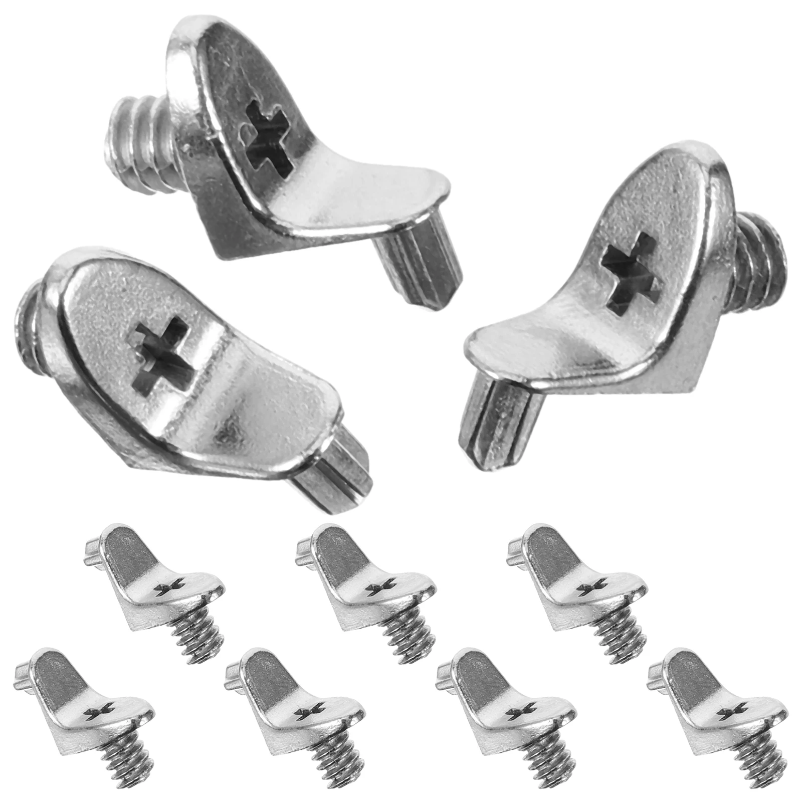 10 Pcs Alloy Laminate Bracket Shelf Pegs for Shelves Cabinet Shelving Metal Support Clips
10 Pcs Alloy Laminate Bracket Shelf Pegs for Shelves Cabinet Shelving Metal Support Clips