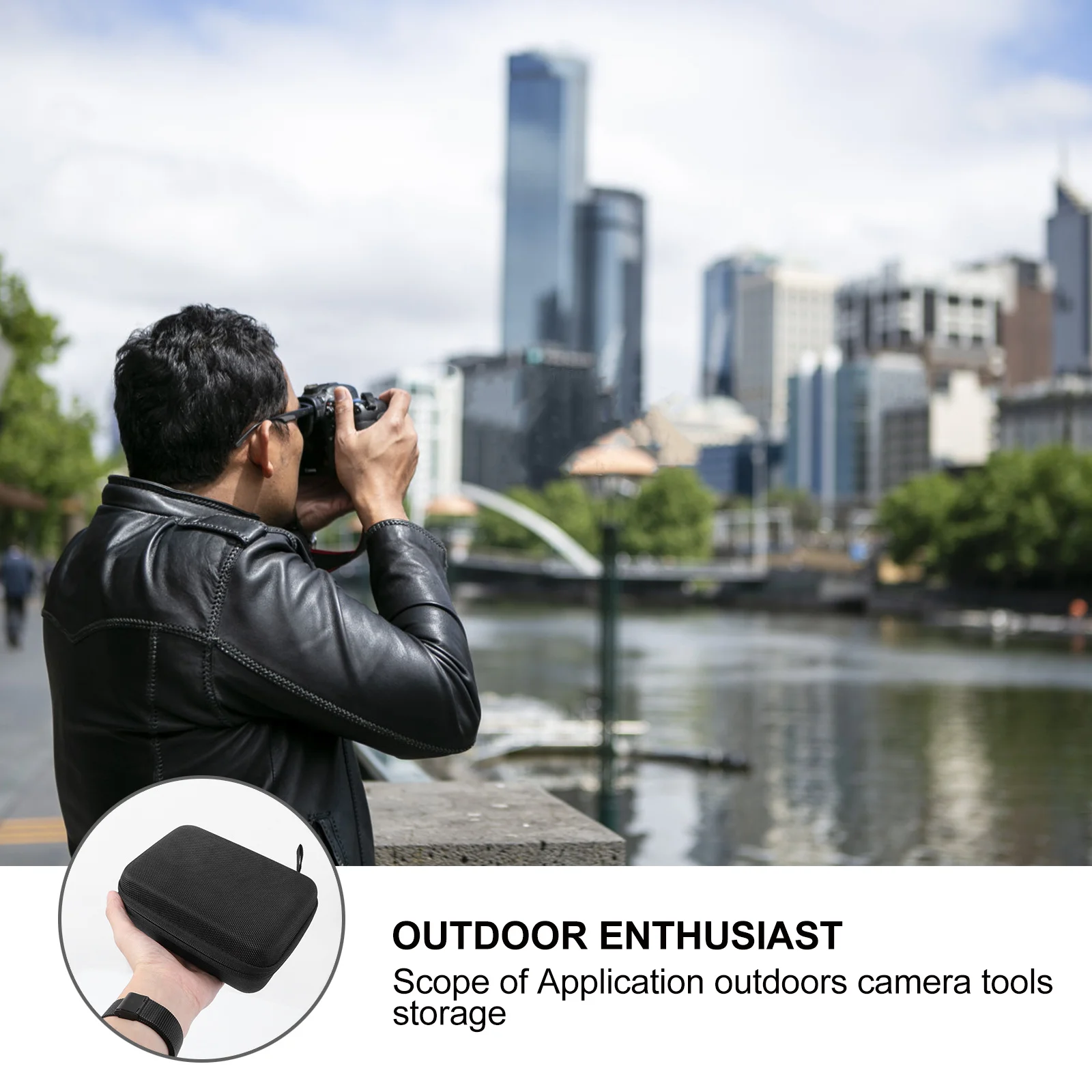 Digital Accessories Organizer Heavy Duty Hunting Camera Storage Pouch Shockproof Portable Eva Case for USB Cables Power Bank
Digital Accessories Organizer Heavy Duty Hunting Camera Storage Pouch Shockproof Portable Eva Case for USB Cables Power Bank