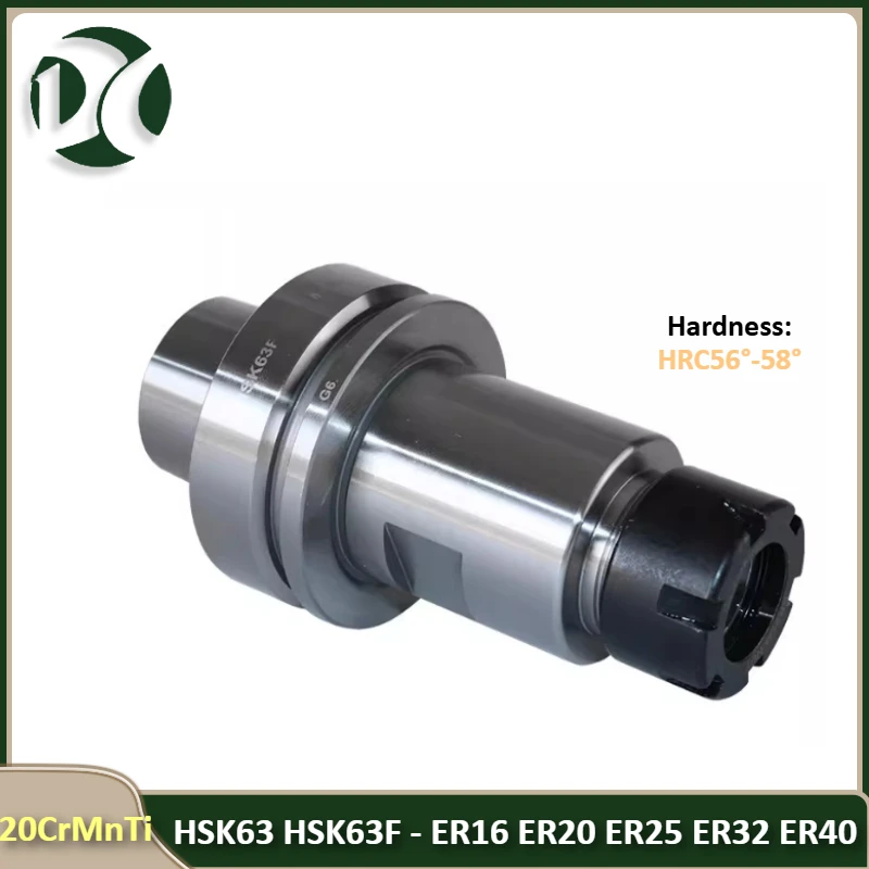 HSK63F High-speed Tool Holder HSK63 HSK 63F ER ER16 ER20 ER25 ER32 ER40 Collet CNC Spindle Engraving Woodworking Machine Lathe
HSK63F High-speed Tool Holder HSK63 HSK 63F ER ER16 ER20 ER25 ER32 ER40 Collet CNC Spindle Engraving Woodworking Machine Lathe