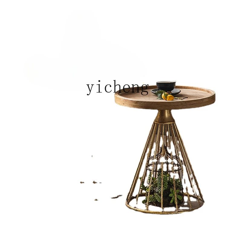 Zk Retro Iron Art Small round Side Table Living Room Old Industrial Style Bed & Breakfast Sofa Corner Table
Zk Retro Iron Art Small round Side Table Living Room Old Industrial Style Bed & Breakfast Sofa Corner Table
