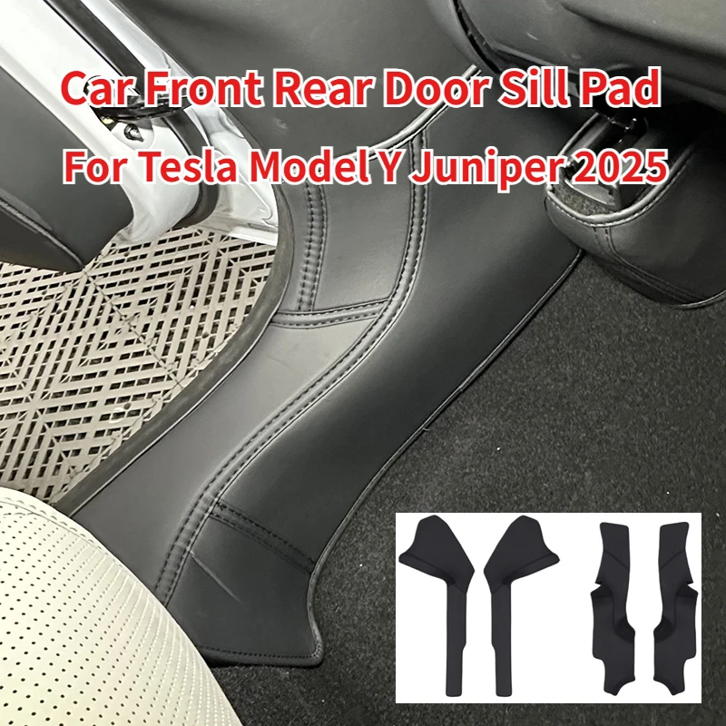 Nappa Leather for Tesla Model Y Juniper 2025 Front Rear Door Sill Pad Door Welcome Pedal Threshold Strip Protective Accessories
Nappa Leather for Tesla Model Y Juniper 2025 Front Rear Door Sill Pad Door Welcome Pedal Threshold Strip Protective Accessories