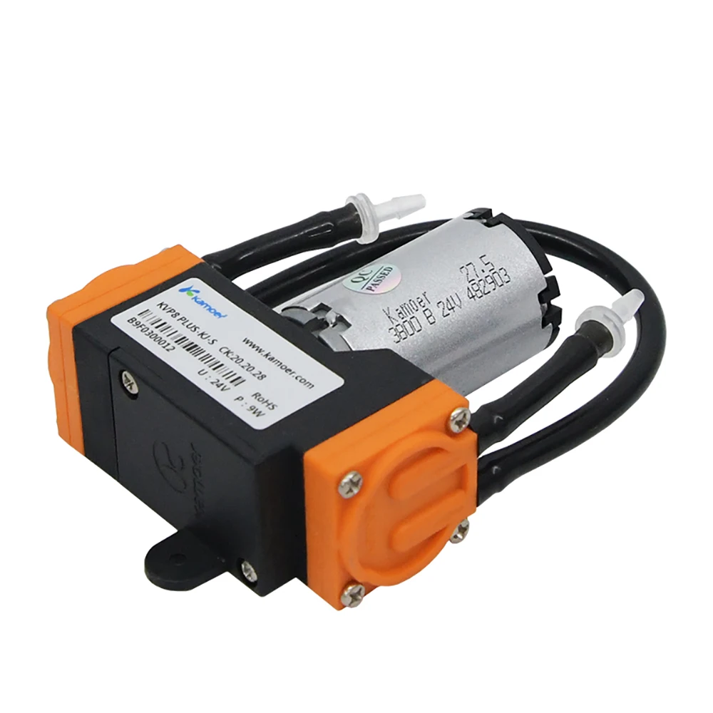 Kamoer KVP8 Plus 12V 24V Brushed Brushless Micro Self Priming Electric Compressor Vacuum Pump for Robotic Arm
Kamoer KVP8 Plus 12V 24V Brushed Brushless Micro Self Priming Electric Compressor Vacuum Pump for Robotic Arm