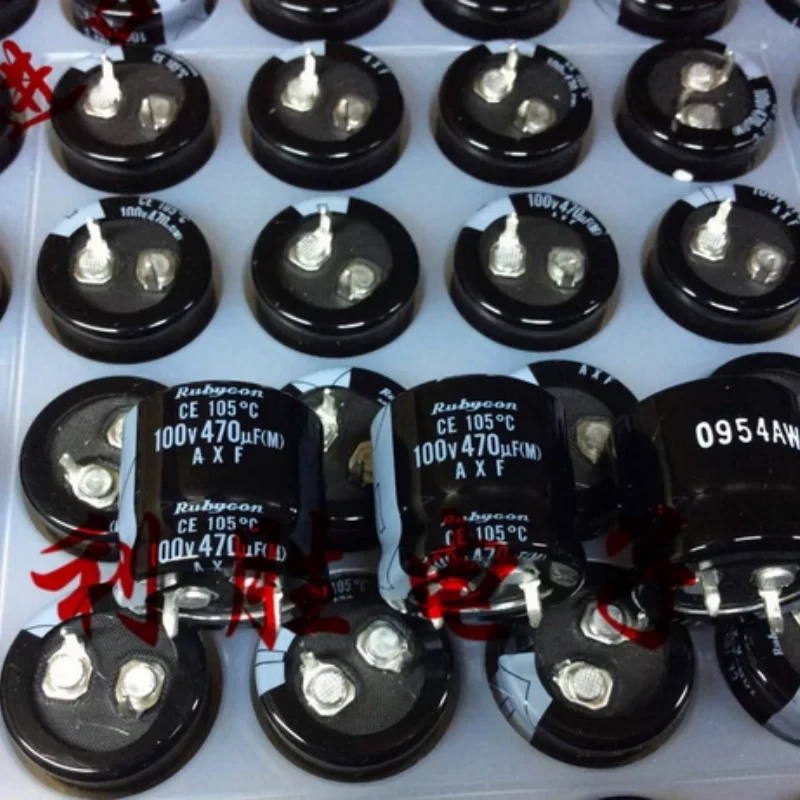 10PCS-100PCS 470UF 100V Japanese Ruby RUBYCON Electrolytic Capacitor 100V470UF 22X20 AXF
10PCS-100PCS 470UF 100V Japanese Ruby RUBYCON Electrolytic Capacitor 100V470UF 22X20 AXF