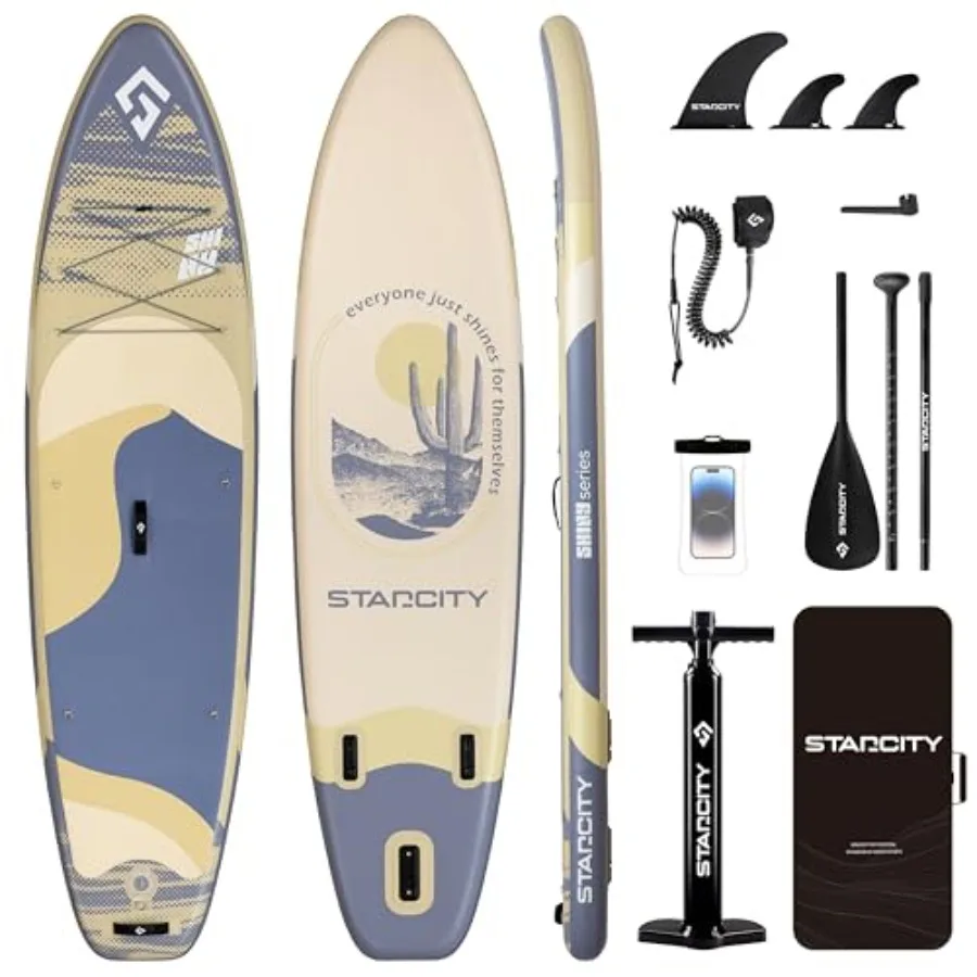 Inflatable Paddle Board for outdoor water sports PVC material blue color spacious 11'x346 design with anti-slip deck and easy i
Inflatable Paddle Board for outdoor water sports PVC material blue color spacious 11'x346 design with anti-slip deck and easy i