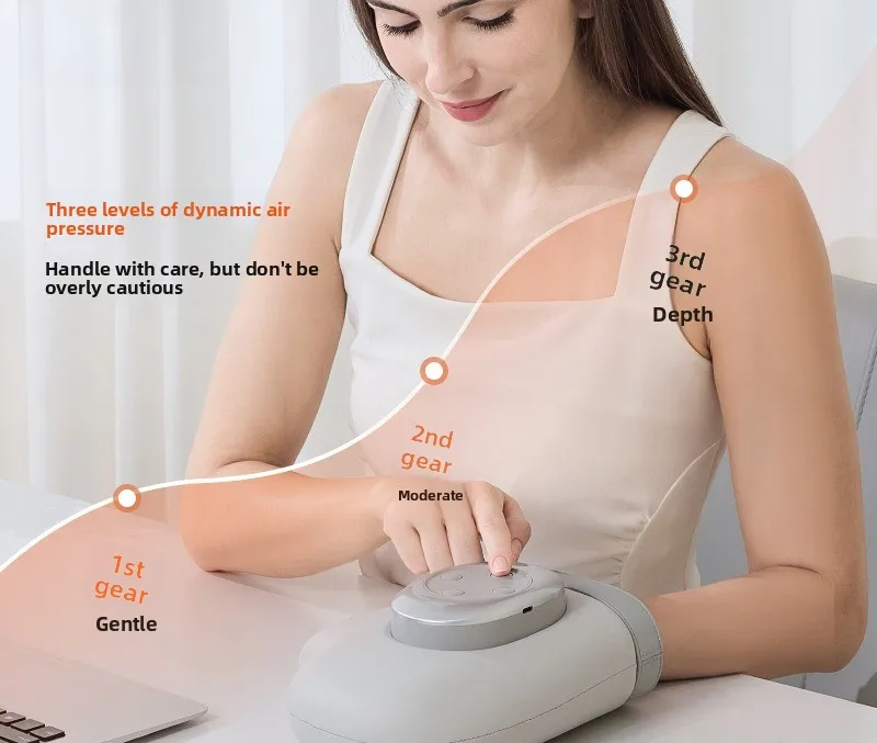 New Multifunctional Hand Massager, Rechargeable Airbag Finger Massager, Air Pressure Heating Physiotherapy Instrument
New Multifunctional Hand Massager, Rechargeable Airbag Finger Massager, Air Pressure Heating Physiotherapy Instrument