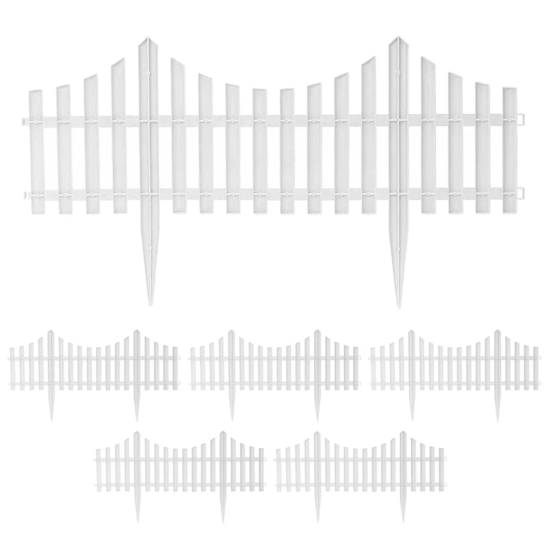 6Pcs Courtyard Indoor Or Outdoor Garden Fence Plastic Fence Kindergarten Flower Small Fence DIY Fence Decoration
6Pcs Courtyard Indoor Or Outdoor Garden Fence Plastic Fence Kindergarten Flower Small Fence DIY Fence Decoration