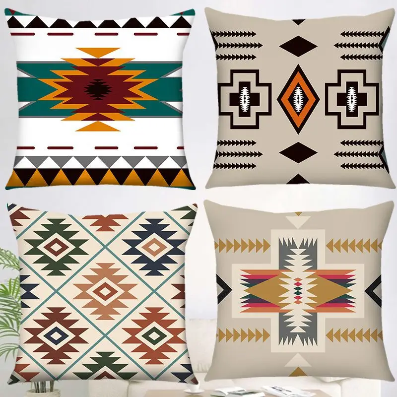 Bohemian Indian Pillow Case Ethnic Pillowcase Decorative Cushion for Elegant Sofa Bed Chair Pillow Cover 45x45 Square Home Decor
Bohemian Indian Pillow Case Ethnic Pillowcase Decorative Cushion for Elegant Sofa Bed Chair Pillow Cover 45x45 Square Home Decor