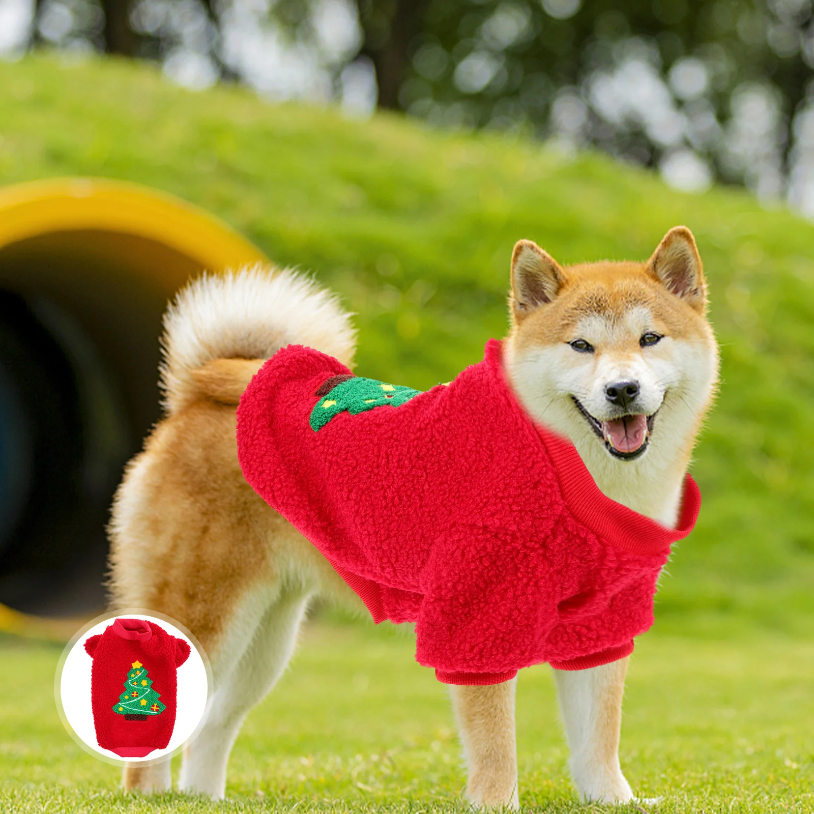 Christmas Pet Clothes Dog Winter Holiday Costume Puppy Small Outfits Fleece Clothing
Christmas Pet Clothes Dog Winter Holiday Costume Puppy Small Outfits Fleece Clothing