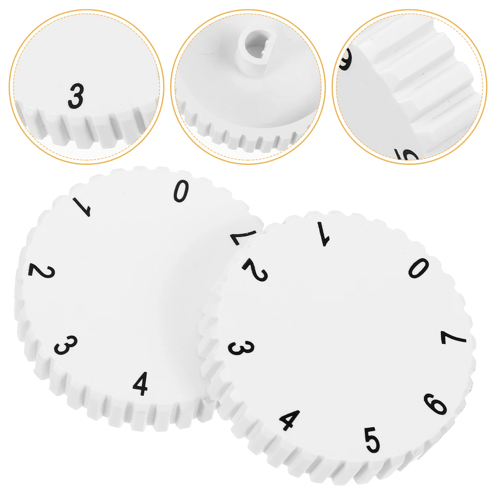 2Pcs Freezer Knob Plastic Temperature Adjustment Control Multi-Use Replacement Parts Refrigerator Appliance Accessories 
2Pcs Freezer Knob Plastic Temperature Adjustment Control Multi-Use Replacement Parts Refrigerator Appliance Accessories