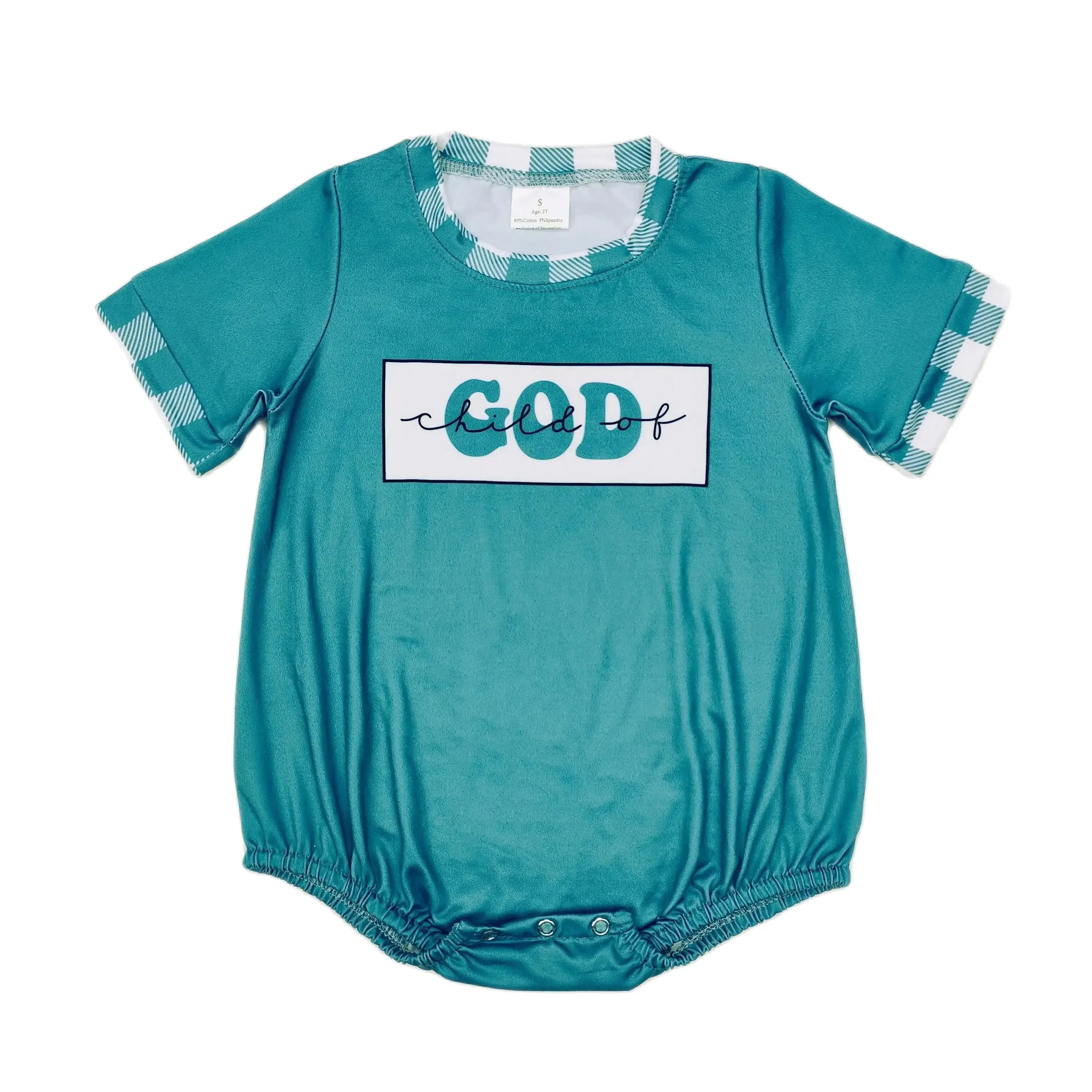 SR1942 Fashionable Baby Boy Clothes Short Sleeves Top Child Of God Green Print With Jumpsuit Children Clothes Rts No Moq
SR1942 Fashionable Baby Boy Clothes Short Sleeves Top Child Of God Green Print With Jumpsuit Children Clothes Rts No Moq