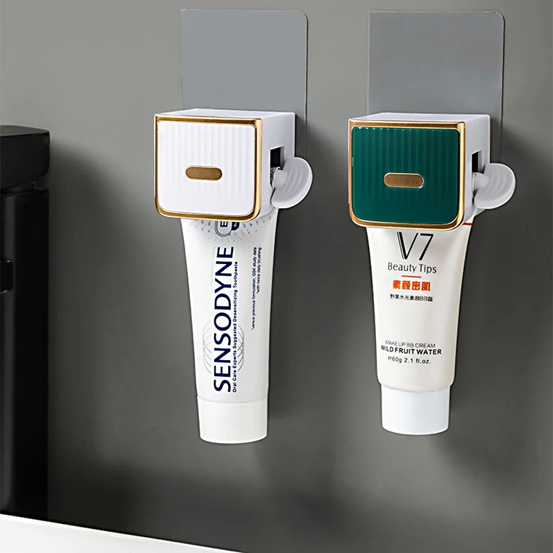 Toothpaste Squeezers Dispenser Bathroom Products Wall-mounted Punch-free Facial Cleanser and Hand Cream Storage Rack Bracket
Toothpaste Squeezers Dispenser Bathroom Products Wall-mounted Punch-free Facial Cleanser and Hand Cream Storage Rack Bracket