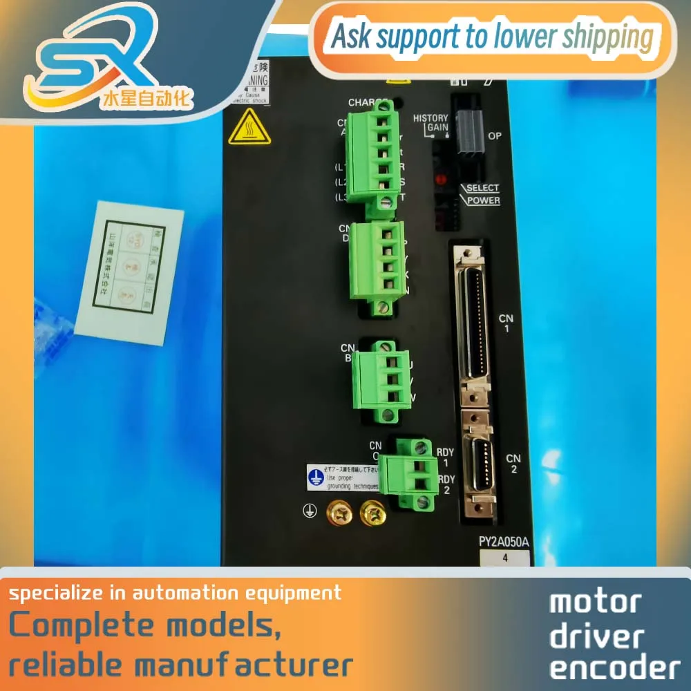 SANYO DENKI 100% Genuine Servo Driver PY2A050A4PJ2S01 Provide Factory Inspection Video
SANYO DENKI 100% Genuine Servo Driver PY2A050A4PJ2S01 Provide Factory Inspection Video