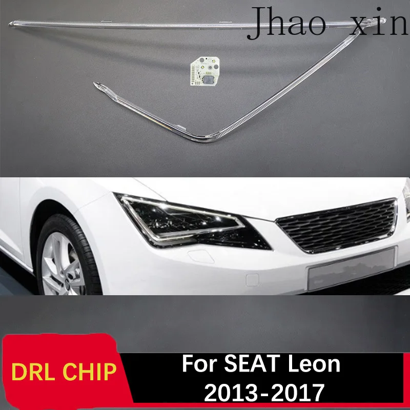 Circuit Board Angel Eyes White Light for SEAT Leon Car Headlights DRL CHIP Lamp Tube 2013-2017 Ballast Module Light Guide Strips
Circuit Board Angel Eyes White Light for SEAT Leon Car Headlights DRL CHIP Lamp Tube 2013-2017 Ballast Module Light Guide Strips
