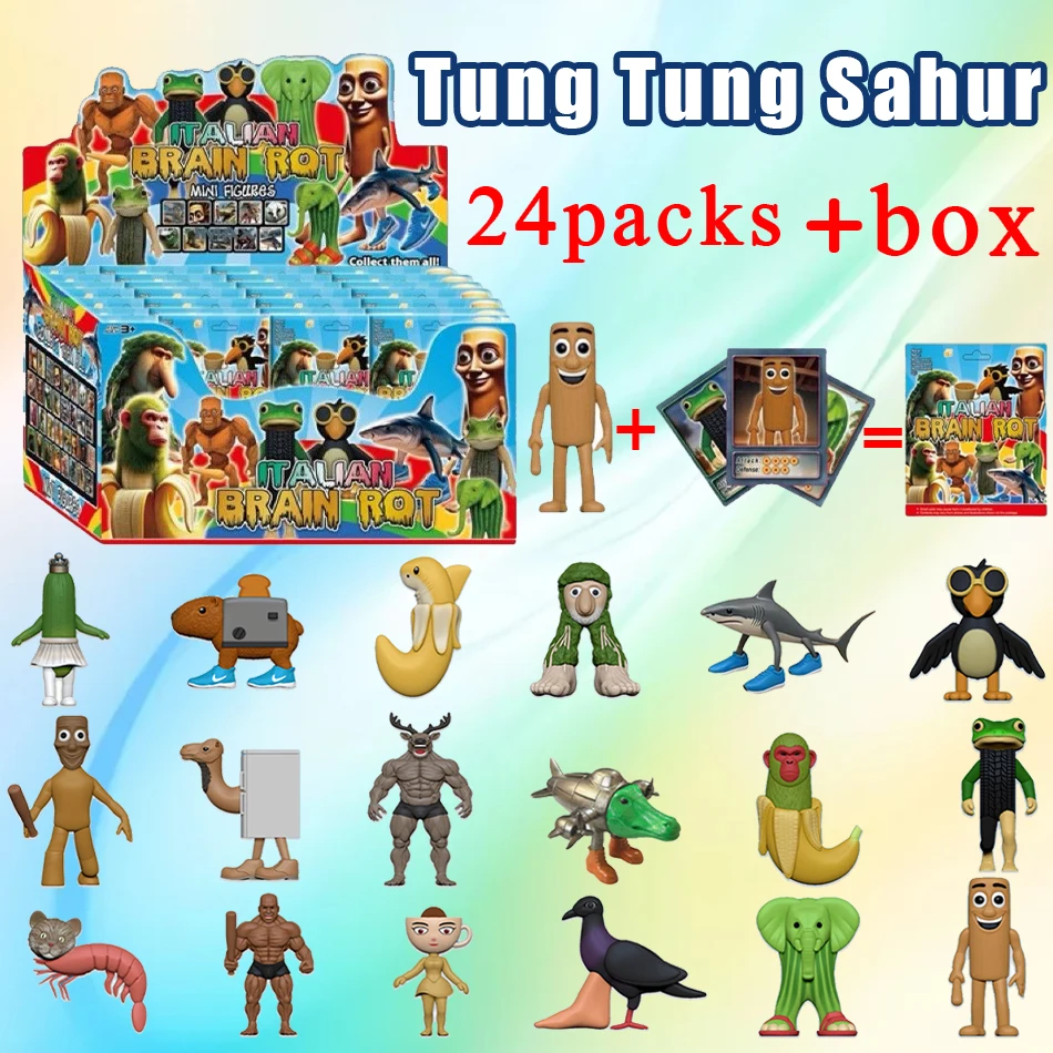 Итальянский мозг AI Животные Tung Tung Tung Sahur Фигурка Tralalelo Tralala Фигурка Кукла Игрушка Украшение стола Модель Орнамент Подарок
Итальянский мозг AI Животные Tung Tung Tung Sahur Фигурка Tralalelo Tralala Фигурка Кукла Игрушка Украшение стола Модель Орнамент Подарок