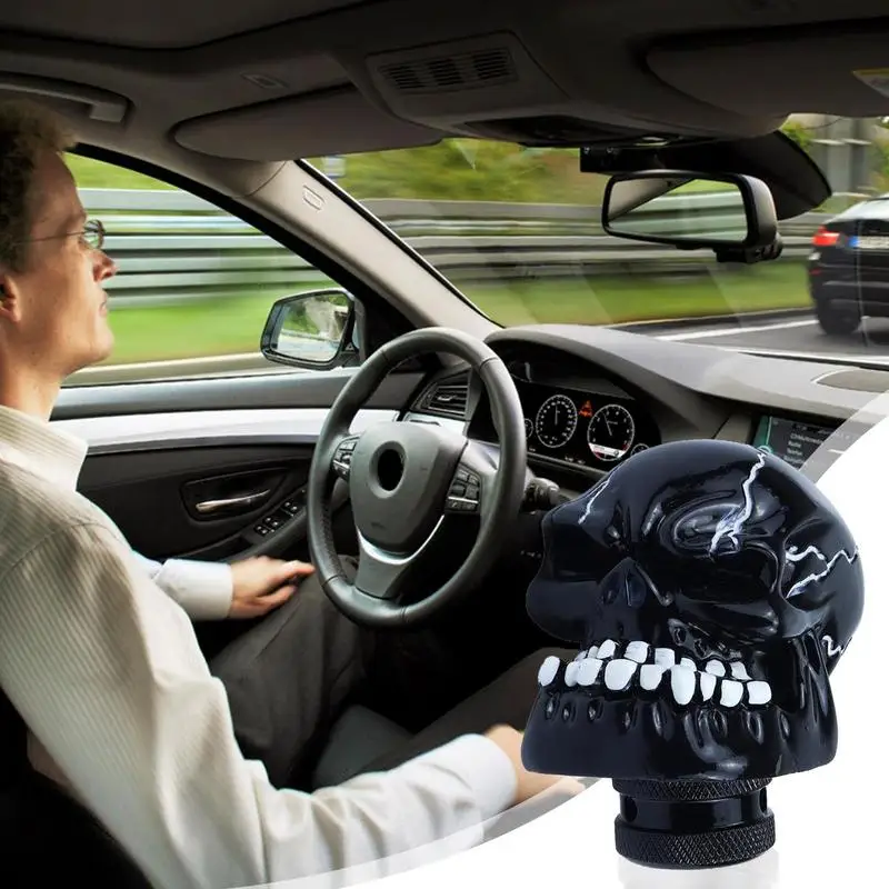 Skull Head Shift Knob Resin Gear Shift Knob Multifunctional Car Gear Shifter Knob For Most Manual Automotive Vehicles
Skull Head Shift Knob Resin Gear Shift Knob Multifunctional Car Gear Shifter Knob For Most Manual Automotive Vehicles