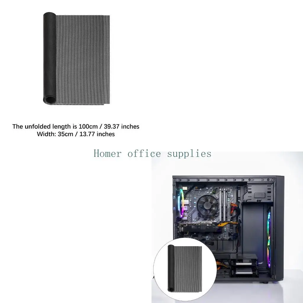 K43B Dust Filter Mesh 100cm Plastic Dust Cover PVC Computer Case Fan Filter Washable Reusable Dustproof Fan Grill Mesh
K43B Dust Filter Mesh 100cm Plastic Dust Cover PVC Computer Case Fan Filter Washable Reusable Dustproof Fan Grill Mesh