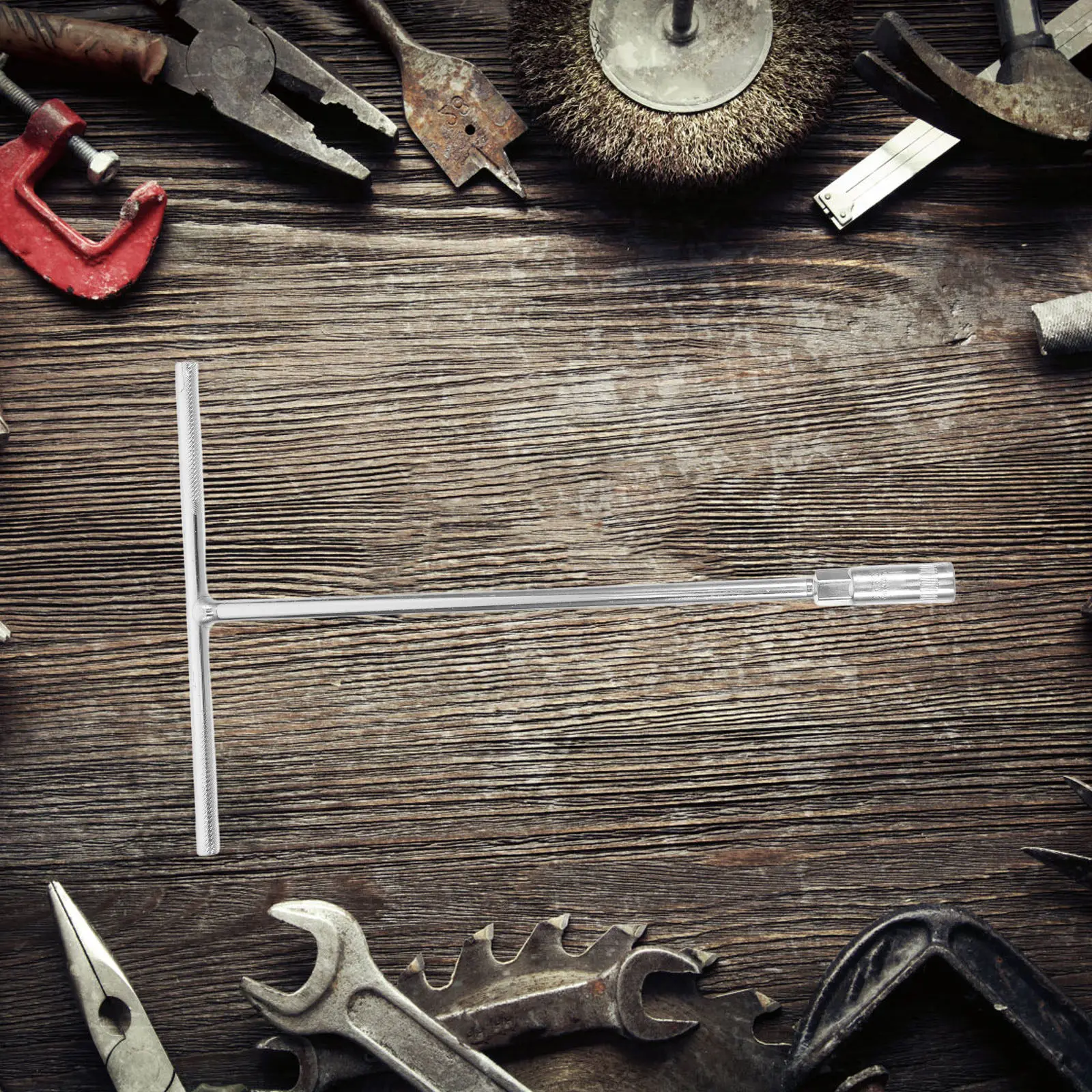 Т-образный шестигранный ключ с удлиненной головкой, утолщенный, для ремонта автомобилей и мотоциклов, удобный гаечный ключ
Т-образный шестигранный ключ с удлиненной головкой, утолщенный, для ремонта автомобилей и мотоциклов, удобный гаечный ключ