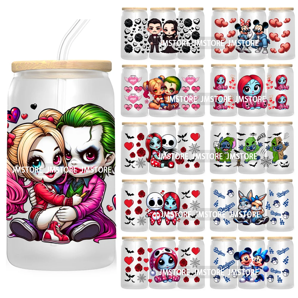 Halloween Cartoon Couple 16OZ UV Cup Wrap DTF Transfer Stickers For Libbey Glass Can Cups Tumbler Waterproof Labels Mouse Hearts
Halloween Cartoon Couple 16OZ UV Cup Wrap DTF Transfer Stickers For Libbey Glass Can Cups Tumbler Waterproof Labels Mouse Hearts