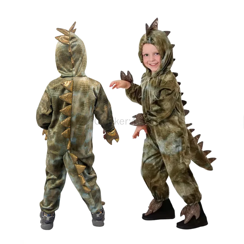 Children's Dinosaur Costume Cute Animal Suit for Kids Boys Halloween Purim Party Disfraz Fantasia Dress Up Hoodie Jumpsuit
Children's Dinosaur Costume Cute Animal Suit for Kids Boys Halloween Purim Party Disfraz Fantasia Dress Up Hoodie Jumpsuit
