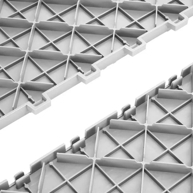 Interlocking Modular Floor Mats 12 x 12 x 0.53 inch 25 Pack For Garages Basements Repair Shops Double-Sided Texture High Load Capacity Silver Finish Polypropylene Material Plastic Flooring Systems Indoor Outdoor Use Garage Floor Covering Set
Interlocking Modular Floor Mats 12 x 12 x 0.53 inch 25 Pack For Garages Basements Repair Shops Double-Sided Texture High Load Capacity Silver Finish Polypropylene Material Plastic Flooring Systems Indoor Outdoor Use Garage Floor Covering Set