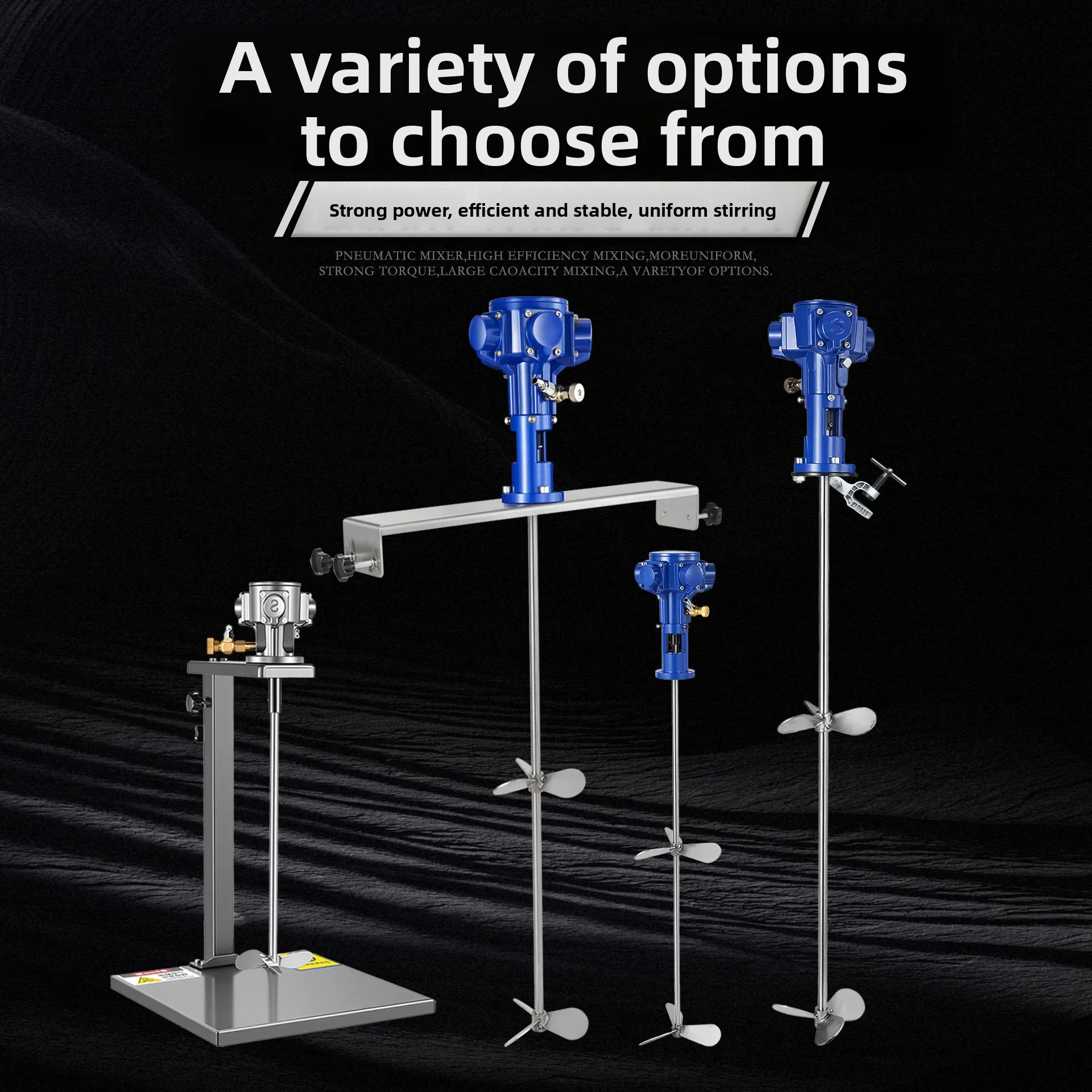 LTT Pneumatic Mixer Industrial Lifting Paint Mixer Small Ton Barrel Glue Paint
LTT Pneumatic Mixer Industrial Lifting Paint Mixer Small Ton Barrel Glue Paint