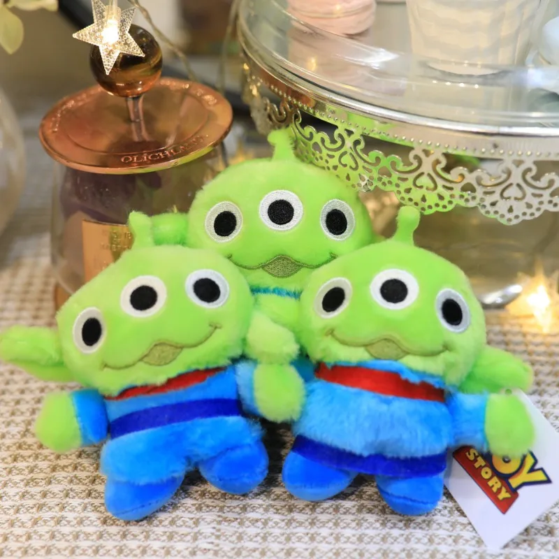 Cute Anime Disney Toy Story Alien Cartoon Plush Toys 12cm Pendant Kawaii Decoration Soft Keychain Doll Children Birthday Gifts
Cute Anime Disney Toy Story Alien Cartoon Plush Toys 12cm Pendant Kawaii Decoration Soft Keychain Doll Children Birthday Gifts