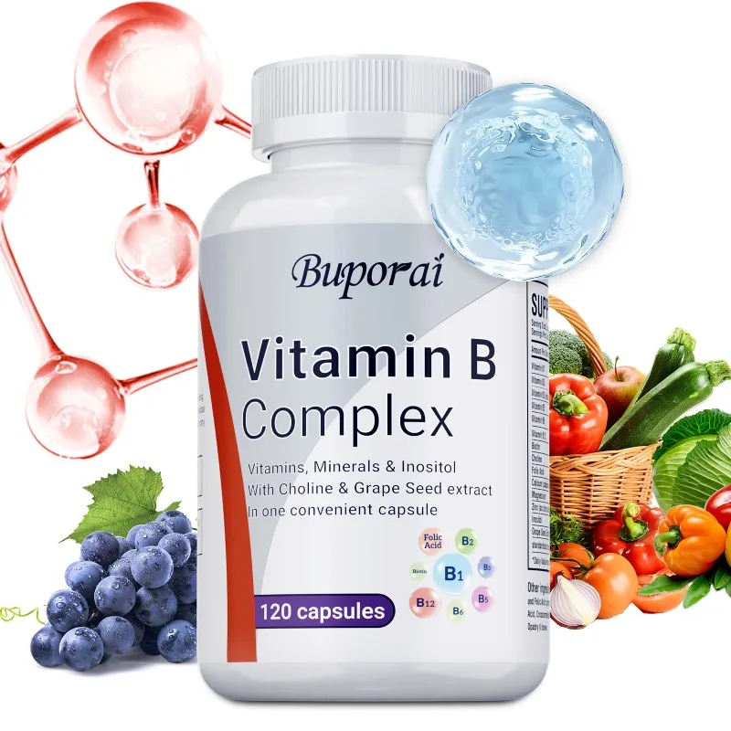 Vitamin B Complex - Supports Brain Cell Function, Boosts Cellular Energy, Improve Mental Clarity, Promotes Brain Health
Vitamin B Complex - Supports Brain Cell Function, Boosts Cellular Energy, Improve Mental Clarity, Promotes Brain Health
