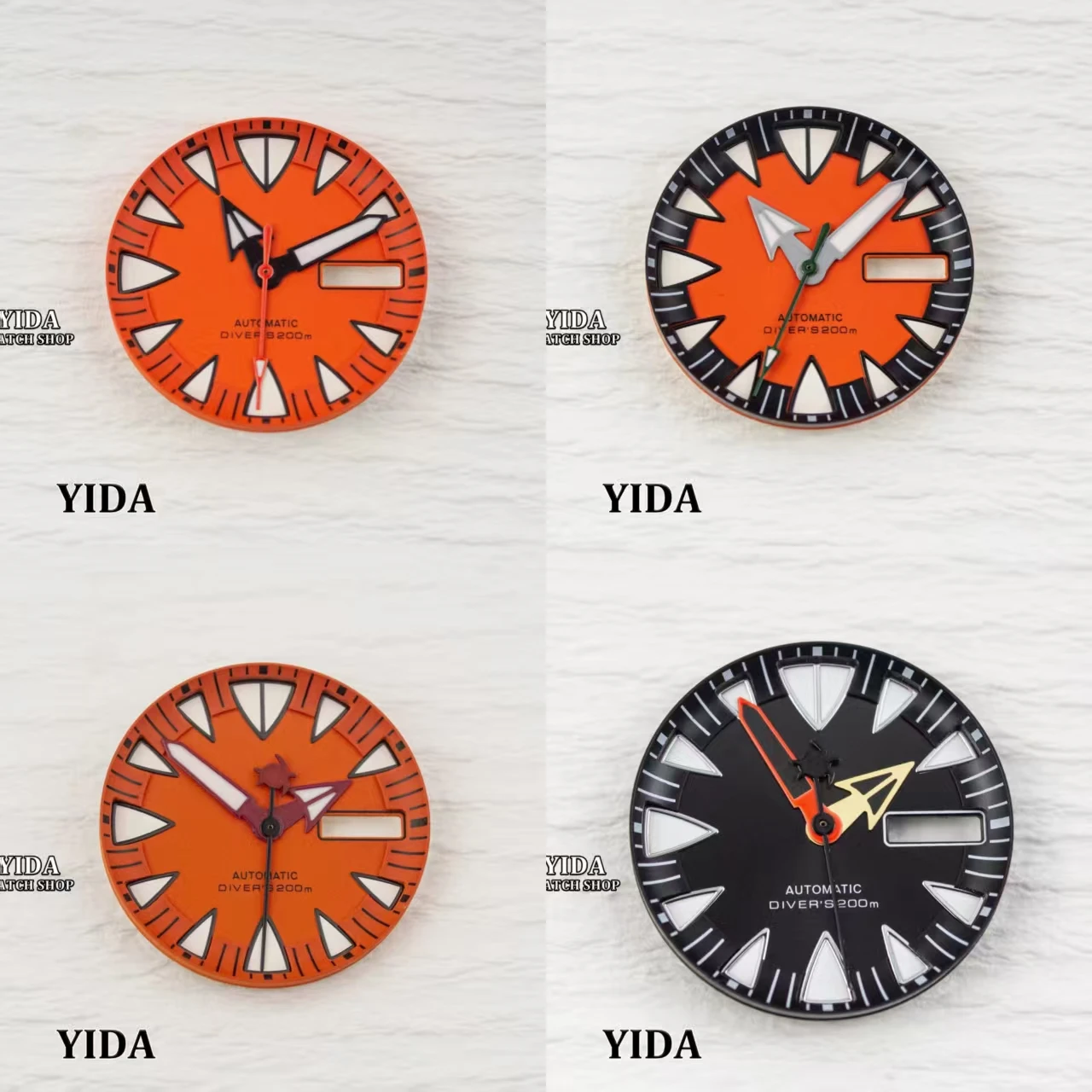 NH36 Watch Dial Pointers 28.5mm Face for Monster Tooth Style Design Suitable NH36A/4R Movement Green Luminous Dial Hands Parts
NH36 Watch Dial Pointers 28.5mm Face for Monster Tooth Style Design Suitable NH36A/4R Movement Green Luminous Dial Hands Parts