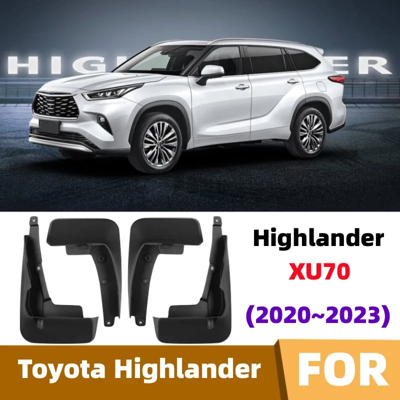 For Toyota Highlander XU70 Kluger 2020~2022 2023 Car Mudguards Waterproof Anti-Sand Guard Fender Mud Flaps Protector Accessories
For Toyota Highlander XU70 Kluger 2020~2022 2023 Car Mudguards Waterproof Anti-Sand Guard Fender Mud Flaps Protector Accessories