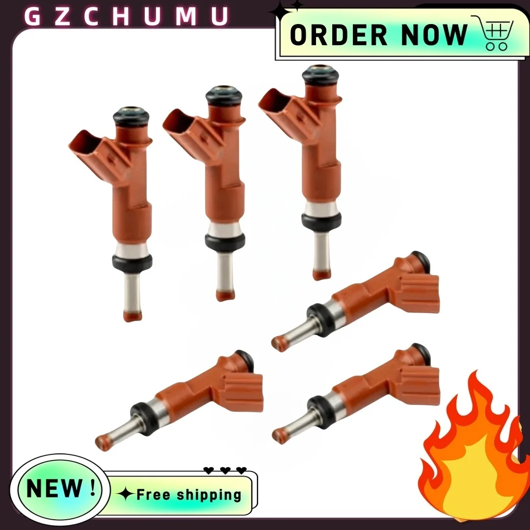 GZCHUMU High Quality New 6X Fuel Injector 23250-31050 For 07-10 Toyota Camry RAV4 Lexus ES350 3.5L
GZCHUMU High Quality New 6X Fuel Injector 23250-31050 For 07-10 Toyota Camry RAV4 Lexus ES350 3.5L