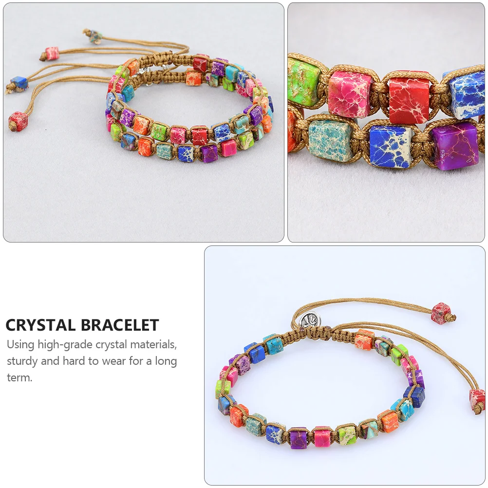 1pc Colorful Emperor Bracelet Crystal Beads Wrist Chain Fashion Bangle Decoration Accessories Long Lasting Safe Beautiful
1pc Colorful Emperor Bracelet Crystal Beads Wrist Chain Fashion Bangle Decoration Accessories Long Lasting Safe Beautiful