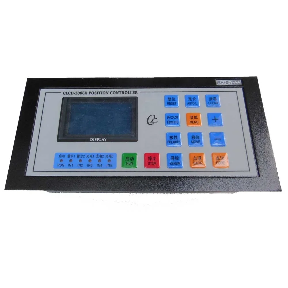 Контроллер положения CLCD-2006X (LCD3ZB-A), используемый на машине для изготовления сумок для футболок или машине для резки, микрокомпьютерный контроллер
Контроллер положения CLCD-2006X (LCD3ZB-A), используемый на машине для изготовления сумок для футболок или машине для резки, микрокомпьютерный контроллер