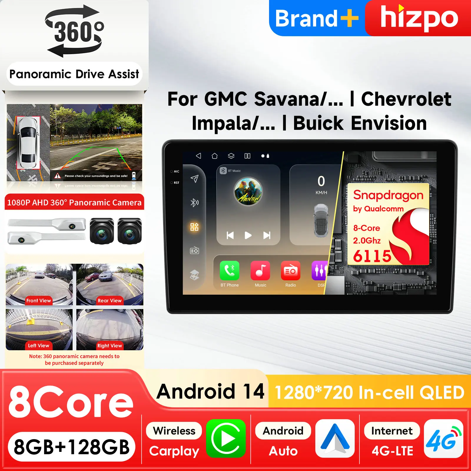 Интеллектуальный автомобильный мультимедийный плеер Android с экраном для GMC Yukon, Sierra, Buick Enclave, Chevrolet Silverado, GPS, Carplay, 4G, головное устройство
Интеллектуальный автомобильный мультимедийный плеер Android с экраном для GMC Yukon, Sierra, Buick Enclave, Chevrolet Silverado, GPS, Carplay, 4G, головное устройство