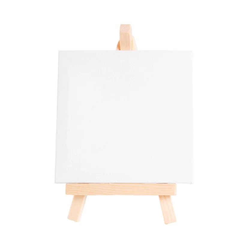 Mini wooden easel with painting canvas for digital printing
Mini wooden easel with painting canvas for digital printing