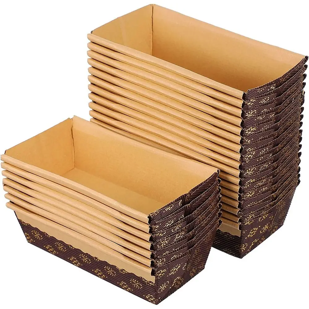 Wedding Bakery Rectangle Disposable Kraft Cake Liner Paper Loaf Pans Bread Tray Toast Box
Wedding Bakery Rectangle Disposable Kraft Cake Liner Paper Loaf Pans Bread Tray Toast Box