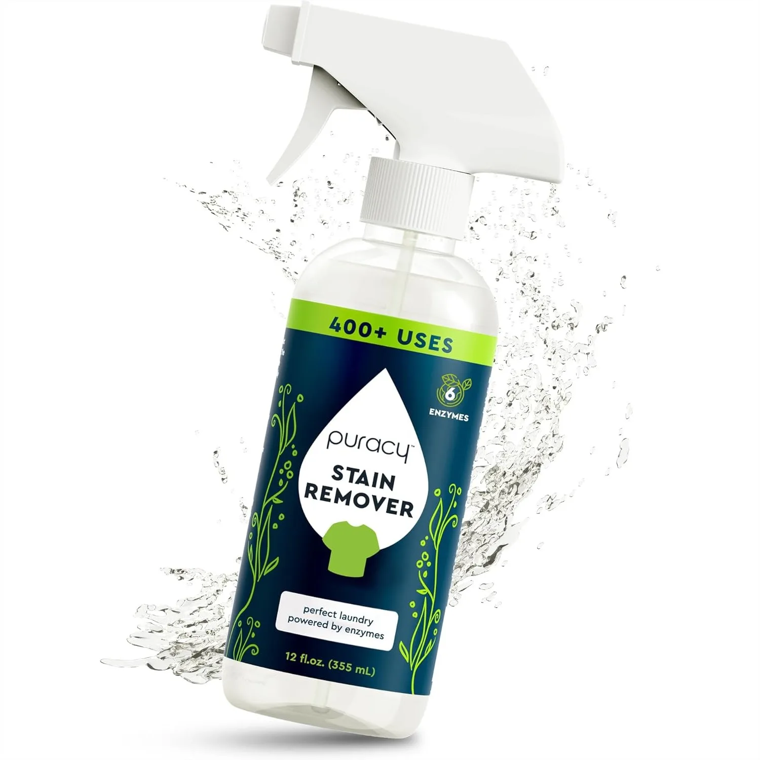 Stain Remover Spray for Clothes, Travel Laundry Cleaner, Oil and Fabric Spot Remover, 12 fl oz
Stain Remover Spray for Clothes, Travel Laundry Cleaner, Oil and Fabric Spot Remover, 12 fl oz
