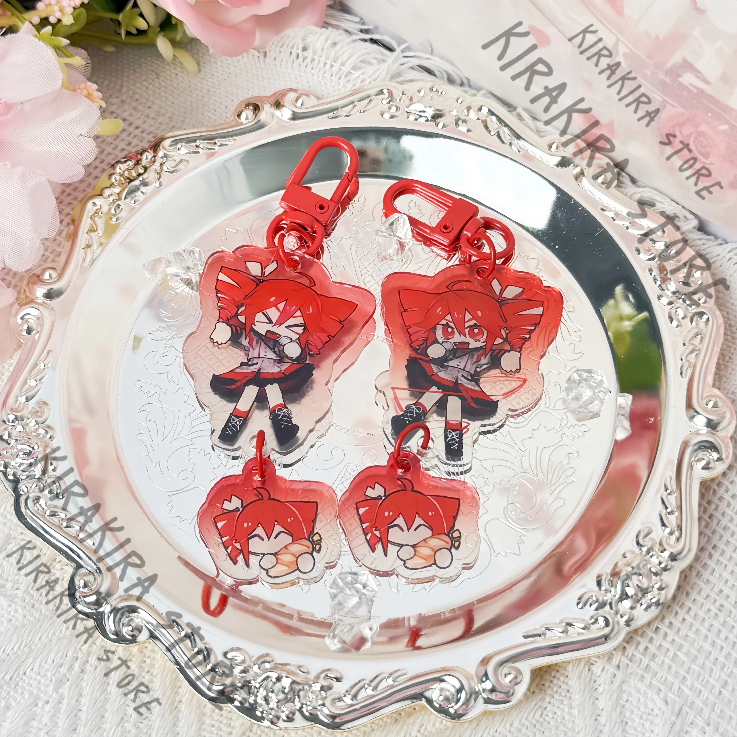 Kasane Teto Anime Colorful Window Acrylic Pendants Keychains Cute Q-style Loveliness High Quality Cosplay Hanging Drop Keyring
Kasane Teto Anime Colorful Window Acrylic Pendants Keychains Cute Q-style Loveliness High Quality Cosplay Hanging Drop Keyring