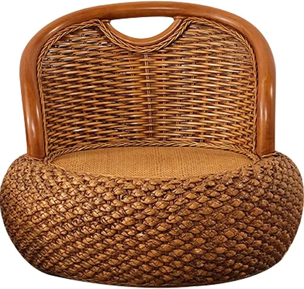 Round Rattan Floor Chair With Ergonomic Backrest Floor Lazy Chair Tatami Floor Seat Floor Meditation Chair Floor Seat Futon For
Round Rattan Floor Chair With Ergonomic Backrest Floor Lazy Chair Tatami Floor Seat Floor Meditation Chair Floor Seat Futon For