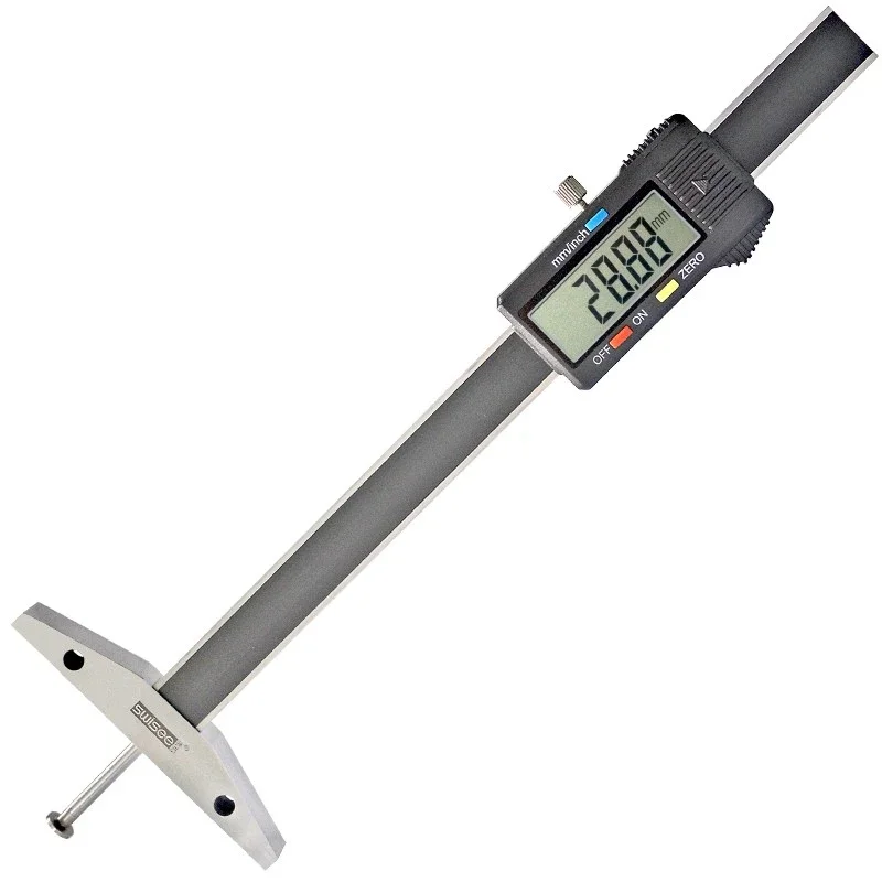 Disk Type Digital Depth Gauge Pan Head 0-50/0-100/0-150MM Digital Caliper with Groove
Disk Type Digital Depth Gauge Pan Head 0-50/0-100/0-150MM Digital Caliper with Groove