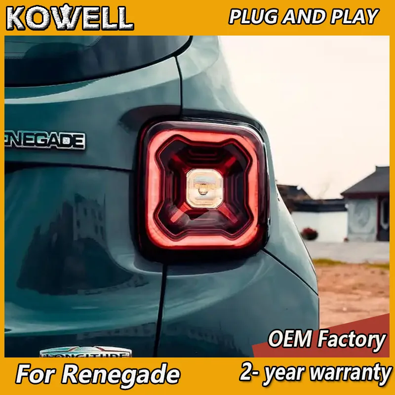 Стайлинг автомобиля для задних фонарей Jeep Renegade 2015-2020 Задний фонарь Renegade DRL Противотуманный тормозной сигнал поворота задний ход
Стайлинг автомобиля для задних фонарей Jeep Renegade 2015-2020 Задний фонарь Renegade DRL Противотуманный тормозной сигнал поворота задний ход