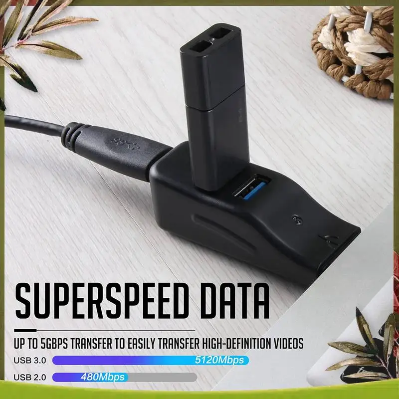 New-2X USB 3.0 HUB Adapter Extender Mini Splitter Box 4 Ports For PC Laptop Mobile Phone High Speed U Disk Reader
New-2X USB 3.0 HUB Adapter Extender Mini Splitter Box 4 Ports For PC Laptop Mobile Phone High Speed U Disk Reader