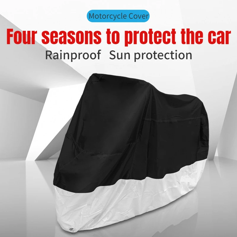 Motorcycle Cover 190T Thickened Dust And Sun Protection Four Seasons General Electric Battery Car Cover
Motorcycle Cover 190T Thickened Dust And Sun Protection Four Seasons General Electric Battery Car Cover