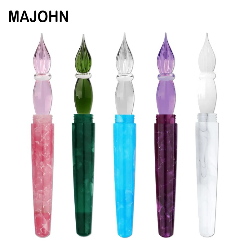 MAJOHN N10 Resin Handmade Glass Dip Pen Ink Pen Nib For Writing Dip Pens School Business Office Supplies Stationery
MAJOHN N10 Resin Handmade Glass Dip Pen Ink Pen Nib For Writing Dip Pens School Business Office Supplies Stationery