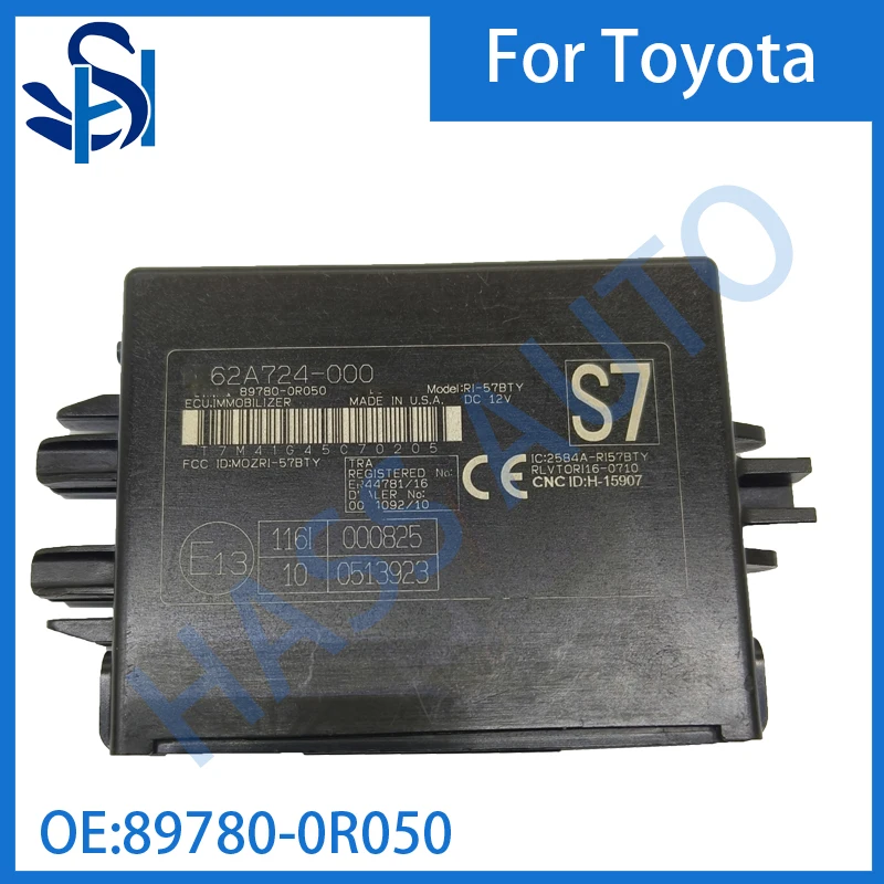 89780-0R050 For Toyota RAV4 Immobilizer Box Electrical Key Receiver Control Unit WIRELESS DOOR LOCK-SMART ENTRY&KEY PLATE
89780-0R050 For Toyota RAV4 Immobilizer Box Electrical Key Receiver Control Unit WIRELESS DOOR LOCK-SMART ENTRY&KEY PLATE