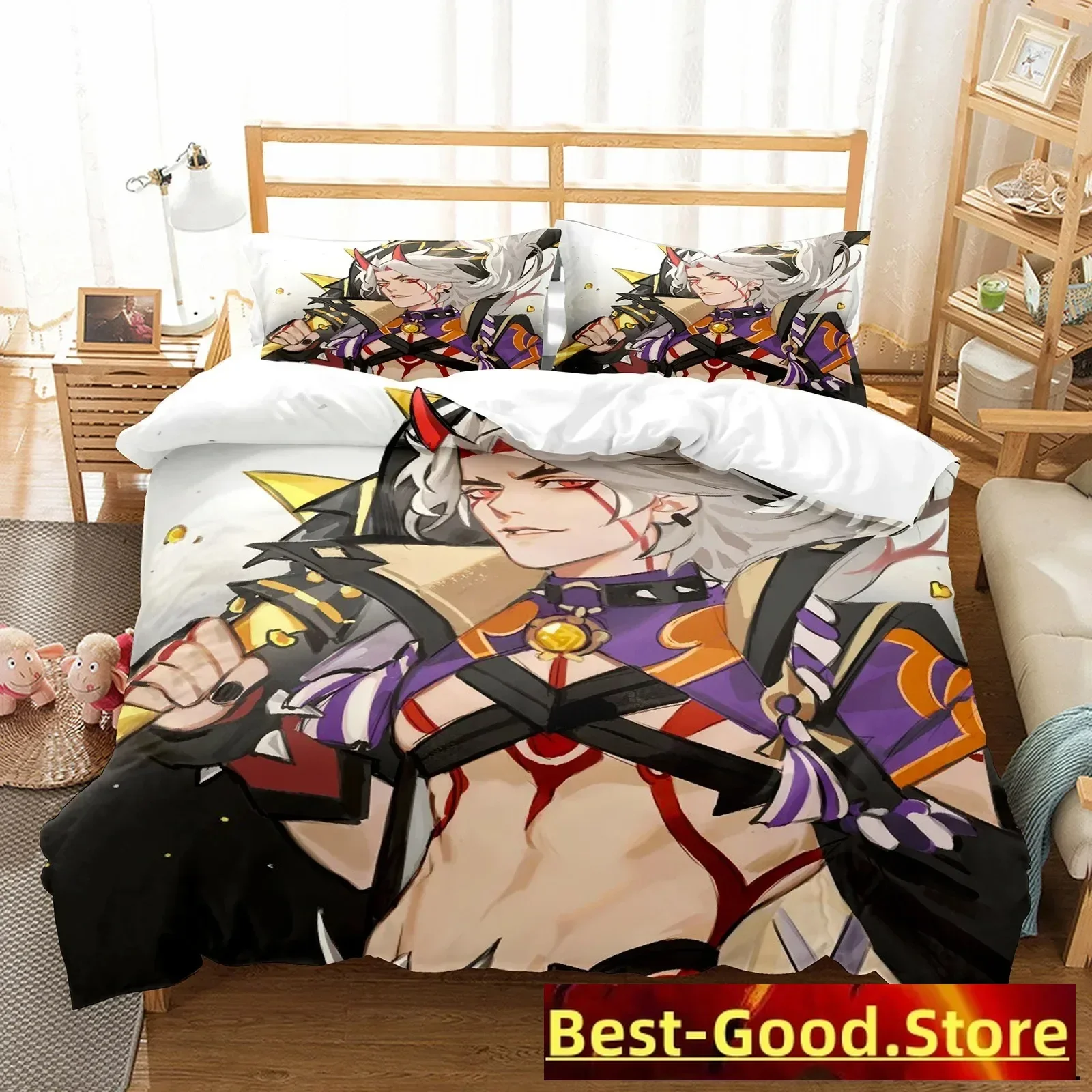 New Beelzebul Bedding Set Single Twin Full Queen King Size Genshin Lmpact Bed Set Adult Kid Bedroom Raiden Shogun 3D Print Anime
New Beelzebul Bedding Set Single Twin Full Queen King Size Genshin Lmpact Bed Set Adult Kid Bedroom Raiden Shogun 3D Print Anime