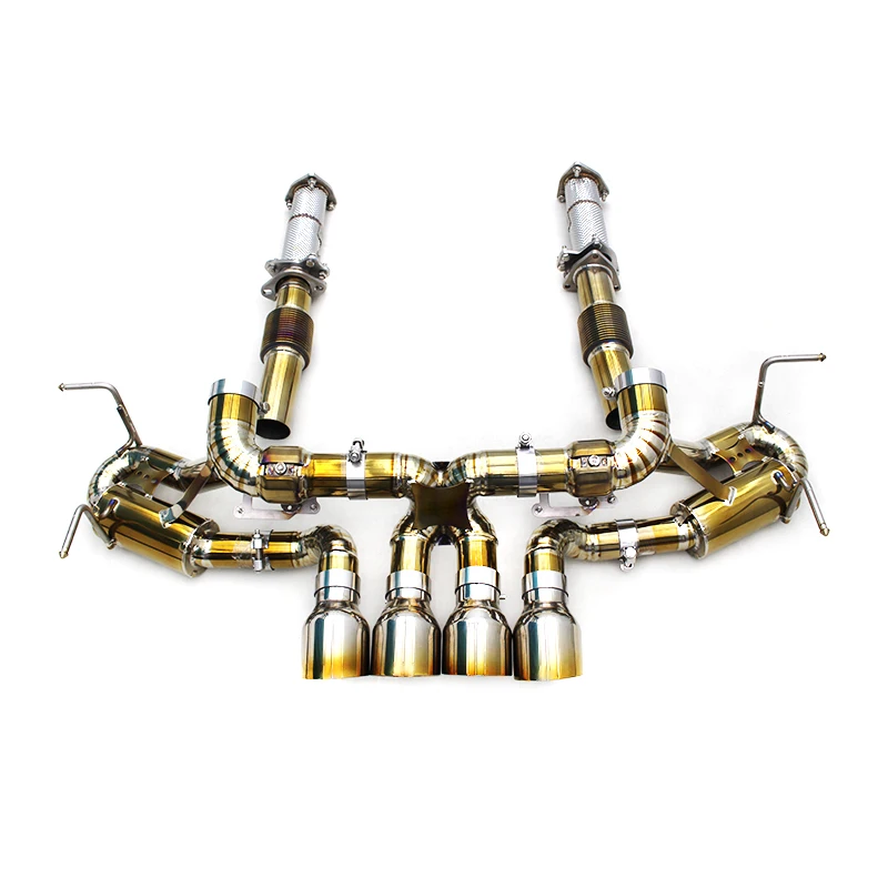 Custom Original Valve Catback Header Downpipe for Chevrolet CORVETTE C8 Z06 2019-2025 Titanium Pipes Muffler Exhaust System
Custom Original Valve Catback Header Downpipe for Chevrolet CORVETTE C8 Z06 2019-2025 Titanium Pipes Muffler Exhaust System